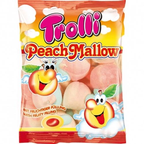 Жувальні цукерки Trolli Peach Mallow, 150 г