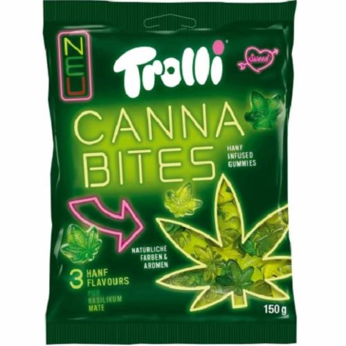 Жувальні цукерки Trolli Cannabites, 150 г