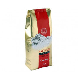 Зернова кава Swisso Kaffee Crema, 100% Арабіка, 1 кг