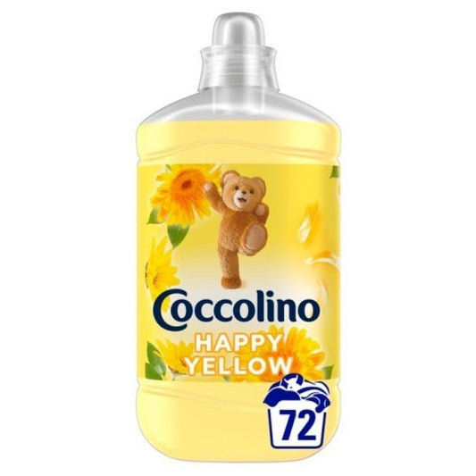 Кондиціонер для білизни "Coccolino Happy Yellow", 1800 мл