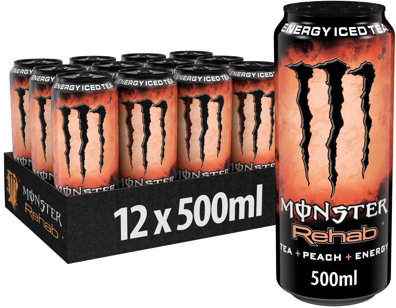 Monster Energy 500ml - Rehab Peach