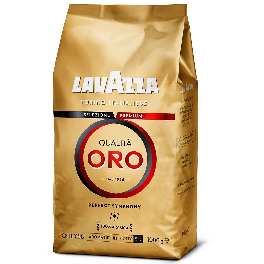 Кава у зернах "Lavazza Qualita Oro", 1 кг