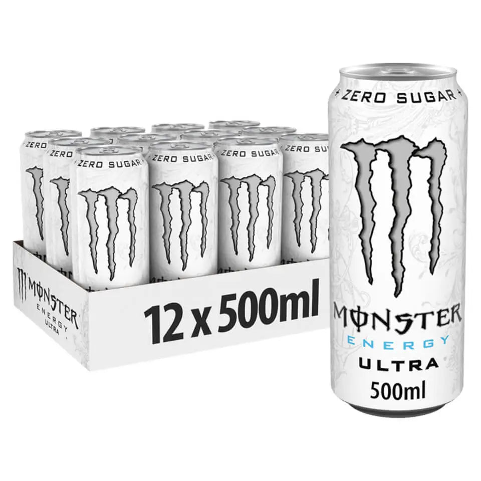 Monster Energy 500ml - Ultra White