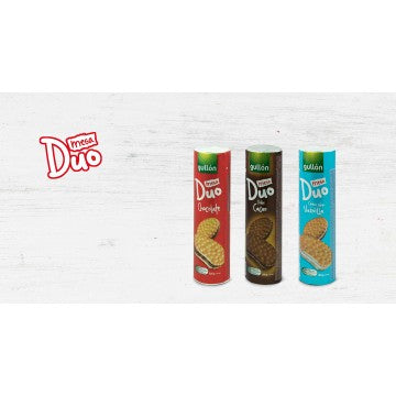 Gullon Duo Mega Doble Cacao Печиво Сендвіч з Шоколадною Прослойкою, 500 г