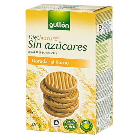 GULLON Печиво без цукру ZERO Dorada Shortbread Bisquits, 330 г