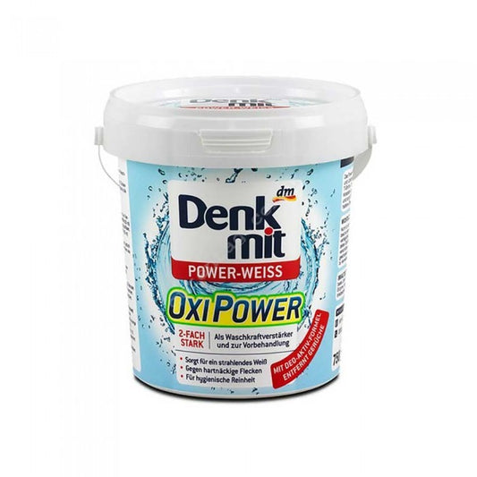 Плямовивідник Denkmit Oxi Power Weiss для білих тканин, 750 г