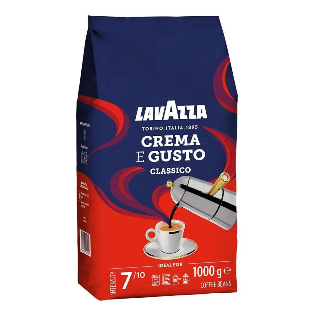 Кава у зернах "Lavazza Crema e Gusto", 1 кг