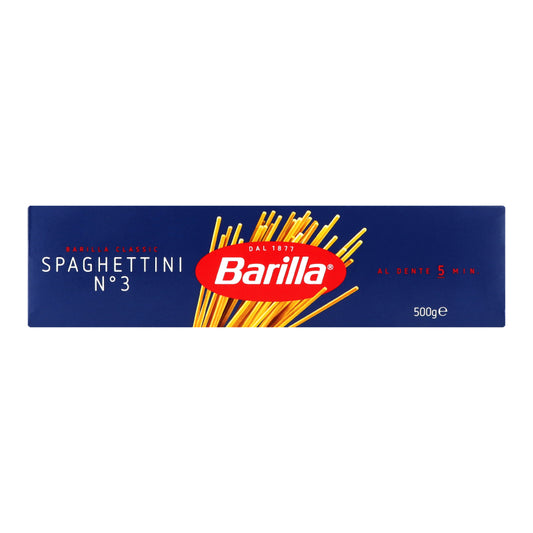 Barilla Спагеттіні №3, 500г - Тонка Паста для Легких Соусів