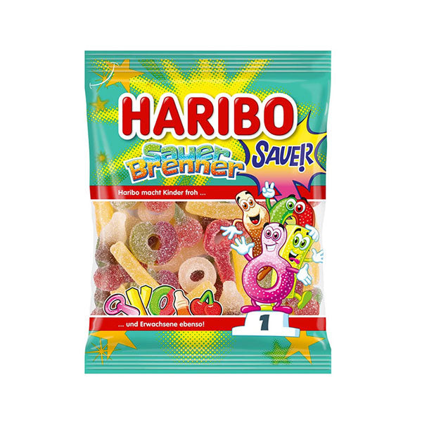 Haribo Sauer Brenner Желейні Цукерки 160г