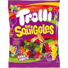 Trolli Squiggles Желейні Цукерки "Кислі Завитушки" 150г