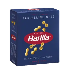 Barilla Фарфалліне №59, 500г - Мініатюрні Метелики Італійська Паста