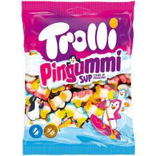 Trolli Pingummi Желейні Цукерки "Пінгвіни" 150г