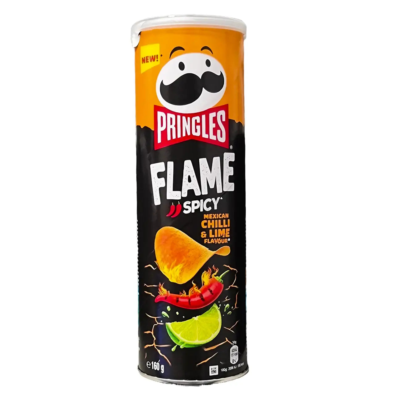 Pringles Flame Гострий Мексиканський Чилі та Лайм 160g