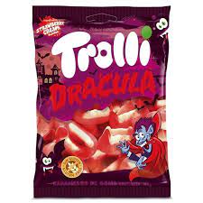 Trolli Dracula Вампірські Зуби Желейні Цукерки 150г