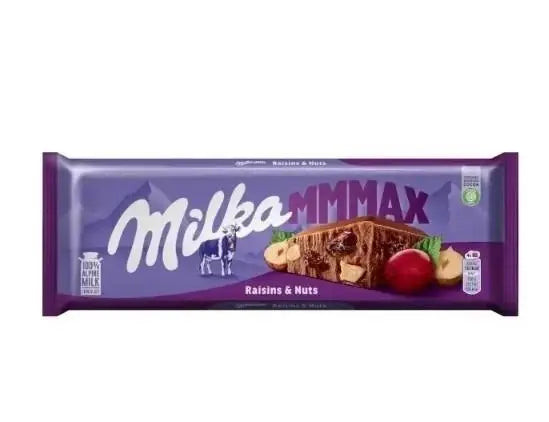 Milka Родзинки & Лісові Горіхи Шоколад 270г