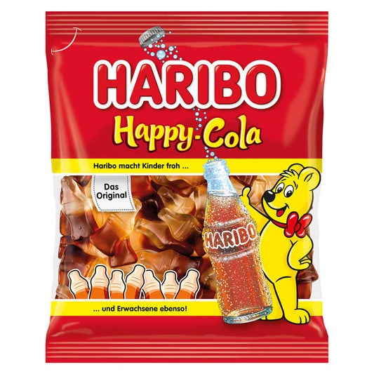 Haribo Happy-Cola Желейні Цукерки зі Смаком Коли 175г