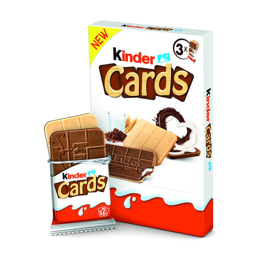 Kinder Cards, 76,8г(6 бісквітів)