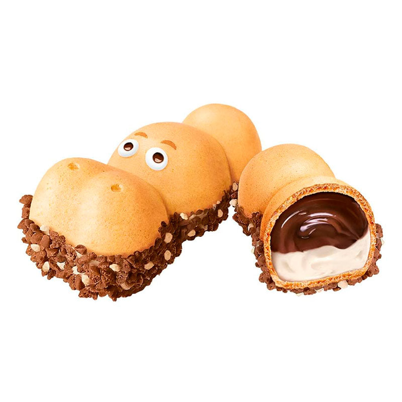 Kinder Happy Hippo Cocoa Cream Biscuits, 5 штук в упаковці