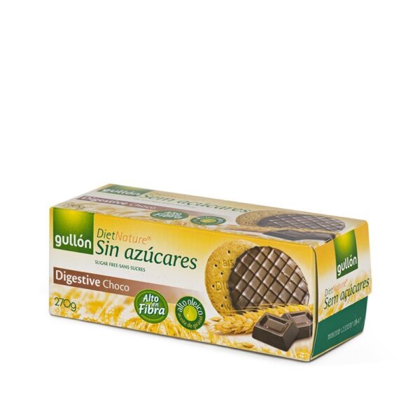 GULLON ZERO Degistive Choco Печиво без Цукру, 270 г