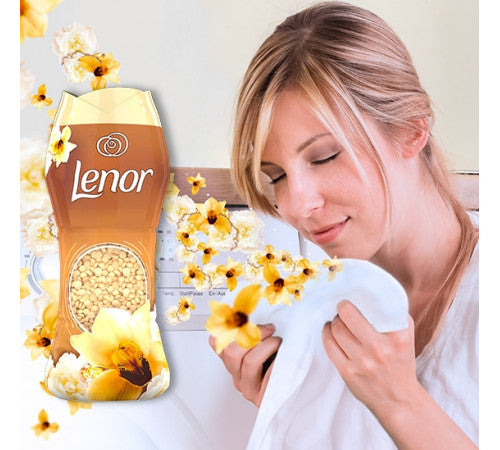 Lenor Gold Orchid - Ароматизатор для білизни "Золота Орхідея" в гранулах 210г