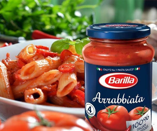 Barilla Соус Аррабіата, 400г - Гострий Томатний Соус з Чилі