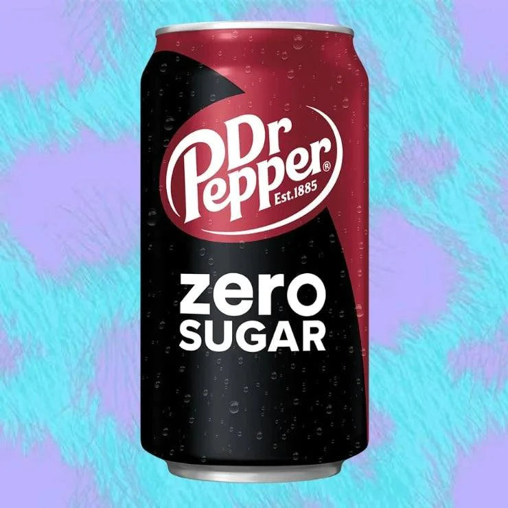 Dr Pepper Zero 330ml - Безцукровий Класик