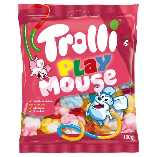 Trolli Playmouse Желейні Цукерки "Грайливі Мишки" 150г