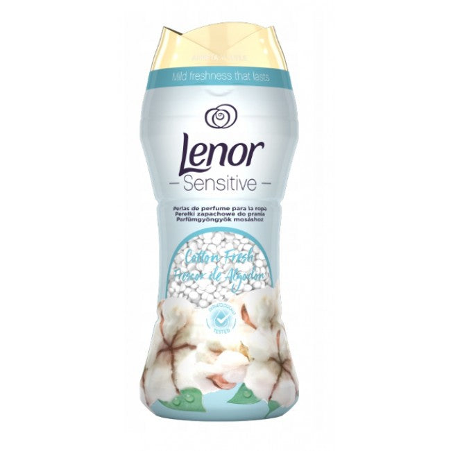 Lenor Cotton - Ароматизатор для білизни "Бавовняна Свіжість" у гранулах 210g