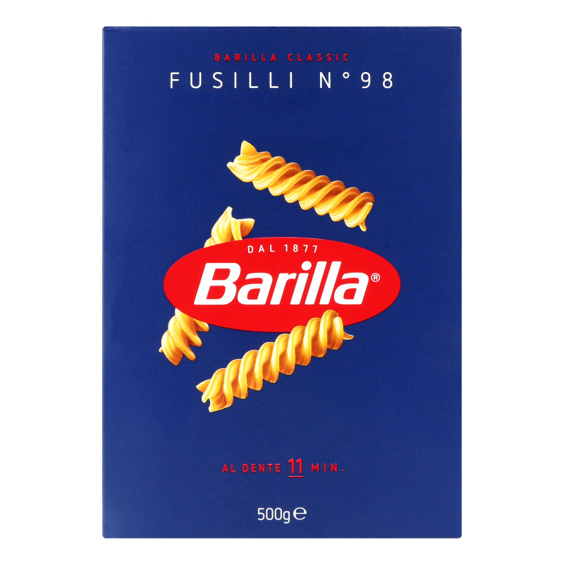 Barilla Фузіллі №98, 500г - Спіралеподібна Італійська Паста