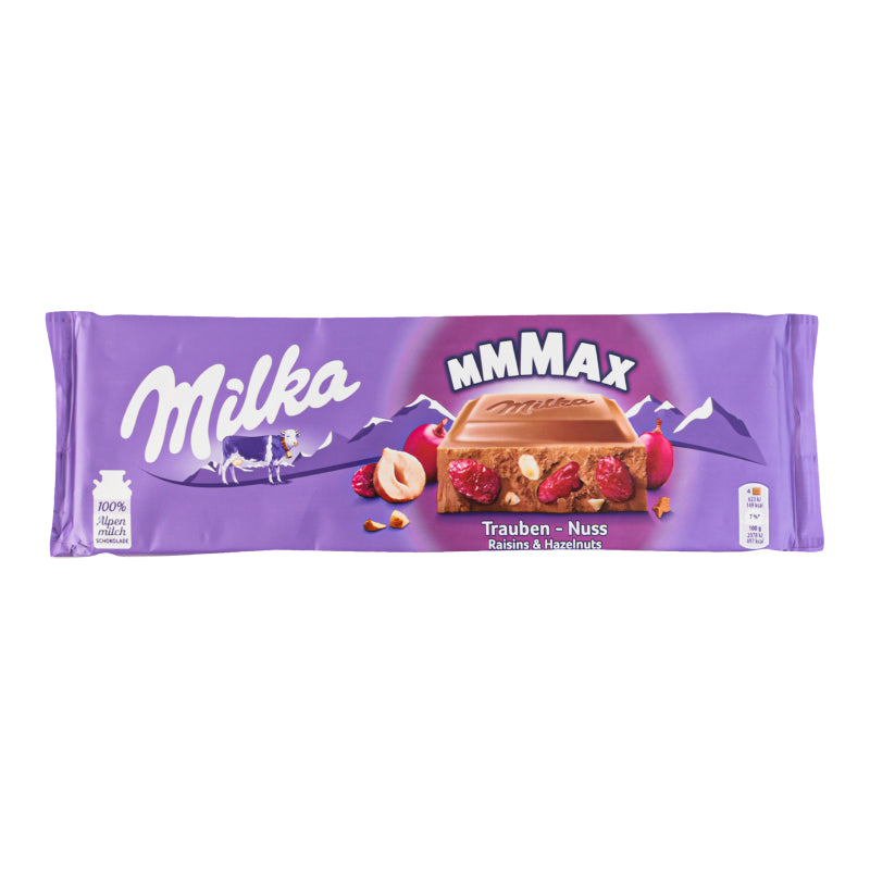 Milka Родзинки & Лісові Горіхи Шоколад 270г