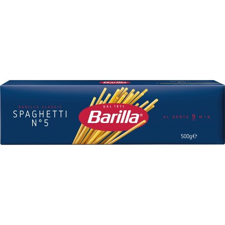 Barilla Спагеті №5, 500г - Класична Італійська Паста