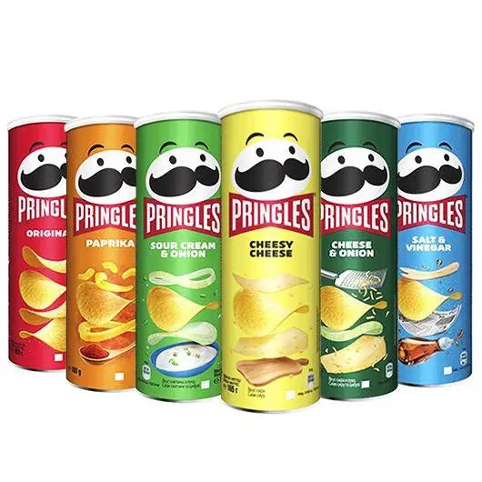 Pringles Бекон 165g - Насичений Смак Бекону