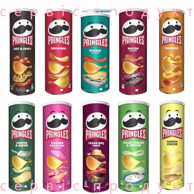 Pringles Flame Гострий Мексиканський Чилі та Лайм 160g