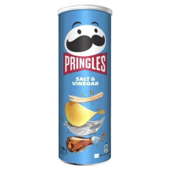 Pringles Сіль та Оцет 165g - Яскравий Смаковий Вибух