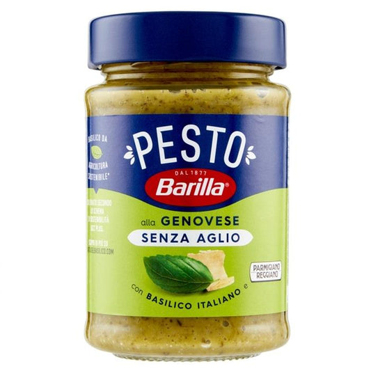 Barilla Pesto alla Genovese без Часнику, 190г - Соус Песто з Базиліком і Пармезаном