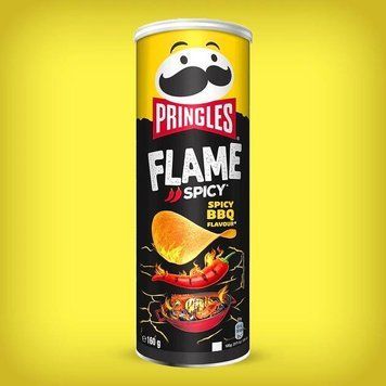 Чипсы Pringles Flame Spicy BBQ острое барбекю, 160 г 60075 фото