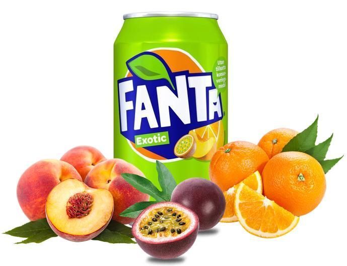 Безалкогольний напій сильногазований Fanta Exotic екзотика 330 мл 96153 фото