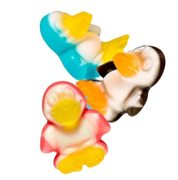 Жевательные конфеты Trolli Pingummi SUP в форме пингвинов со вкусом фруктов 150 г 63788 фото