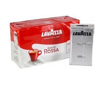 Кофе молотый Lavazza Qualita Rossa 250г идеальный вкус Италии на каждый день 36246 фото
