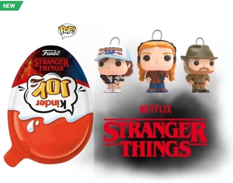 Кіндер Джой Дуже дивні справи Kinder Joy Funko Pop Stranger Things 72шт 20г 72шт фото