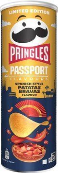 Чипсы PRINGLES passport Spanish Patatas Bravas Испанский тапас 165 гр 71354 фото