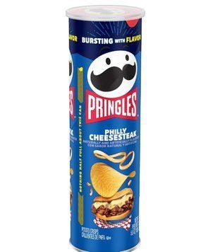 Чипси Pringles Philly Cheesesteak &ndash; смак справжнього стейк-сендвіча з Філадельфії 158 г 76477 фото