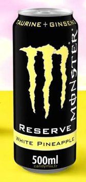 Энергетический напиток Monster Reserve White Pineapple 500 мл &ndash; со вкусом белого ананаса 27403 фото