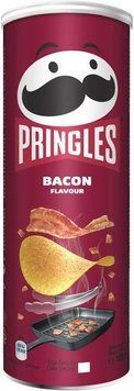 Чипси PRINGLES Bacon Бекон 165 гр 61690 фото