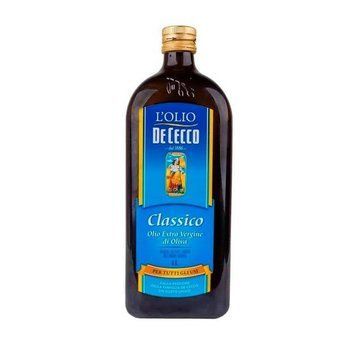 Оливкова олія De Cecco classico extra vergine нерафінована першого холодного віджиму 1 л 20011 фото