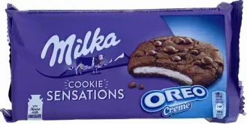 Печиво Milka Sensation Oreo з кремом 156 гр 52000 фото